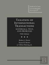 Taxation Of International Transactions