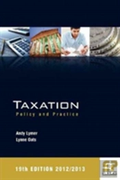 Taxation: Policy And Practice