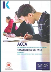 Taxation (Tx) (Fa18) - Study Text