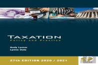 Taxation:Policy And Practice 2020/21 - 27th Edition