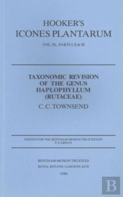 Taxonomic Revision Of The Genus Haplophyllum (Rutaceae)