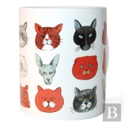 Taza Gatos Bajo La Lupa De Los Científicos