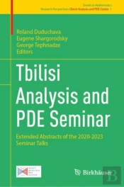 Tbilisi Analysis And Pde Seminar
