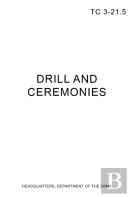 Tc 3-21.5 Drill And Ceremonies