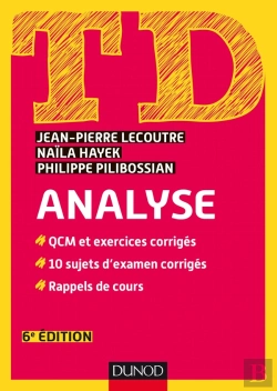 Bertrand.pt - Td Analyse - 6e Ed.