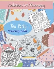 Tea Party Coloring Book