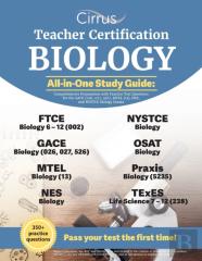 Teacher Certification Biology All-In-One Study Guide