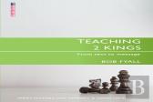 Teaching 2 Kings