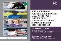Teaching Adolescents And Young Adults With Autism Spectrum Disorder