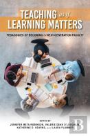 Teaching As If Learning Matters