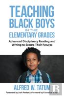 Teaching Black Boys In The Elementary Grades