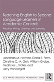 Teaching English To Second Language Learners In Academic Contexts