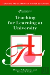 Teaching For Learning At University