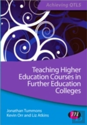 Teaching Higher Education Courses In Further Education Colleges