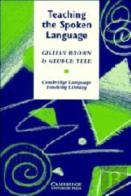 Teaching The Spoken Language