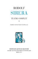 Teatre Complet, 1