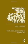 Technical Change, Human Capital, And Spillovers In United States Agriculture, 1949-1985