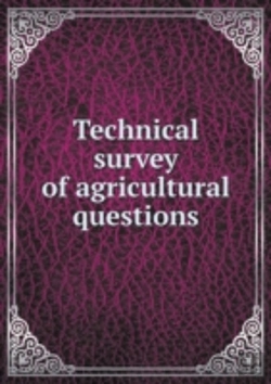 Bertrand.pt - Technical Survey Of Agricultural Questions
