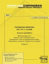 Technicien Principal De 1re Et 2e Classe ; Examens Spécialité I