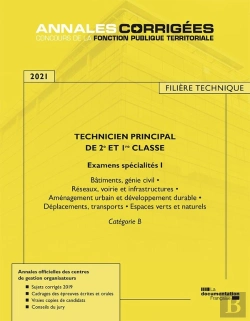Bertrand.pt - Technicien Principal De 1re Et 2e Classe ; Examens Spécialité I