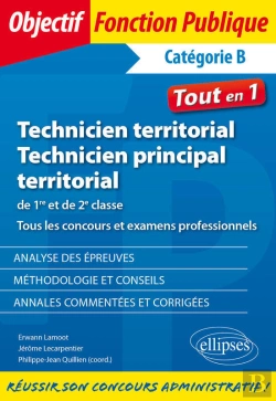 Bertrand.pt - Technicien Territorial Et Technicien Principal De 1re Et De 2e Classe. Tous Les Concours Et Examens Professionnels