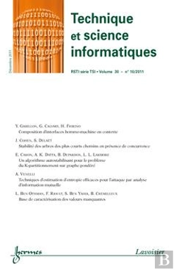 Bertrand.pt - Technique Et Science Informatiques Rsti Serie Tsi Volume 30 N  10 Decembre 2011