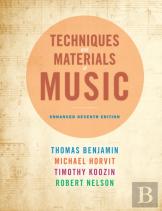 Techniques And Materials Of Music