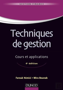 Bertrand.pt - Techniques De Gestion ; Cours Et Applications (4e Édition)