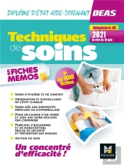 Techniques De Soins En Fiches Memos - Deas 4e Ed._Nouveau Referentiel 2021