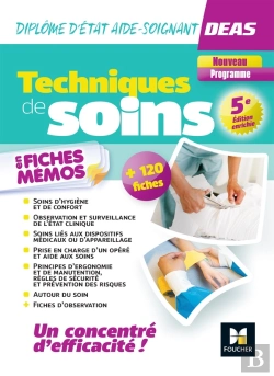 Bertrand.pt - Techniques De Soins En Fiches Mémos ; Deas : Diplôme D'Etat Aide-Soignant (Édition 2023/2024)