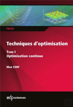 Bertrand.pt - Techniques D'Optimisation Tome 1 : Optimisation Continue
