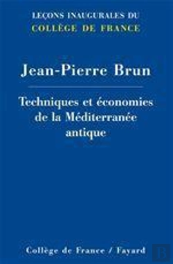 Bertrand.pt - Techniques Et Economies De La Mediterranee Antique