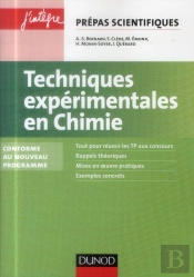 Techniques Expérimentales En Chimie (Édition 2014)
