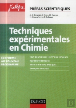 Bertrand.pt - Techniques Expérimentales En Chimie (Édition 2014)