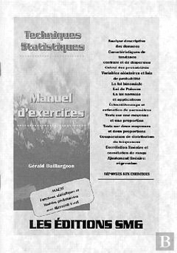 Bertrand.pt - Techniques Statistiques: Manuel D'Exercices