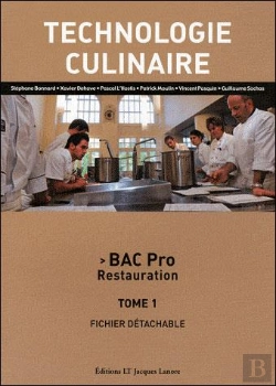 Bertrand.pt - Techno Culinaire Bac Pro T.1 Eleve