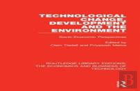 Technological Change, Development And The Environment