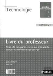 Technologie ; 4eme ; Livre Du Professeur (Edition 2009)