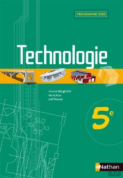 Bertrand.pt - Technologie ; 5eme ; Livre De L'Eleve (Edition 2009)