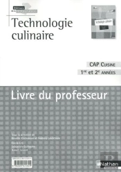 Technologie Culinaire Cap Cuisine Livre Du Professeur 2010