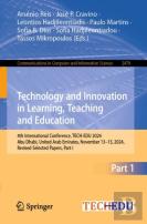 Technology And Innovation In Learning, Teaching And Education