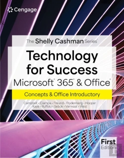 Bertrand.pt - Technology For Success & The Shelly Cashman Seriesaâ® Microsoftaâ® 365aâ® & Officeaâ® Introductory, First Edition