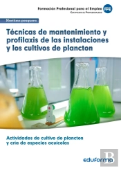 Técnicas De Mantenimiento Y Profilaxis De Las Instalaciones Y Los Cultivos De Plancton