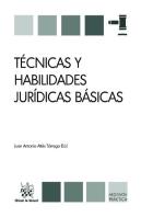 Tecnicas Y Habilidades Juridicas Basicas