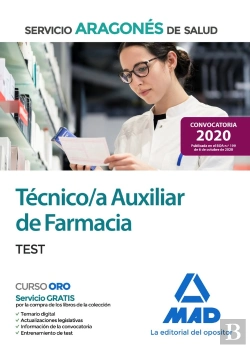 Bertrand.pt - Técnico/A Auxiliar De Farmacia Del Servicio Aragonés De Salud (Salud-Aragón). Test