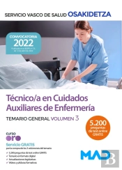 Tecnico/A Cuidado Auxiliar Enfermeria Osakidetza