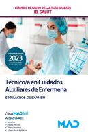 Tecnico/A Cuidado Auxiliar Enfermeria Servicio