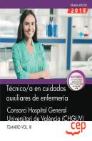 Técnico/A En Cuidados Auxiliares De Enfermería. Consorci Hospital General Universitari De València (
