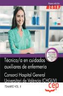 Técnico/A En Cuidados Auxiliares De Enfermería. Consorci Hospital General Universitari De València (
