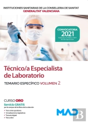 Tecnico/A Especialista De Laboratorio De Las Instituciones S
